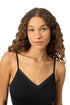 Mey Serie Modal Lace Spaghetti Top