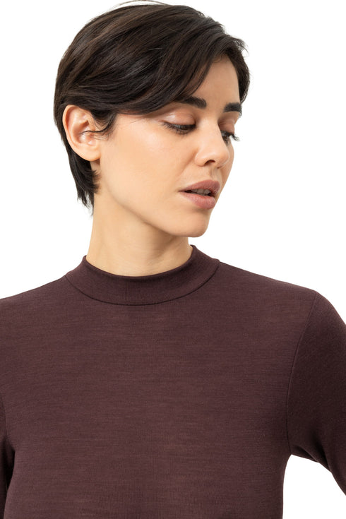 Mey Serie Wool&Silk T-shirt Long Sleeve
