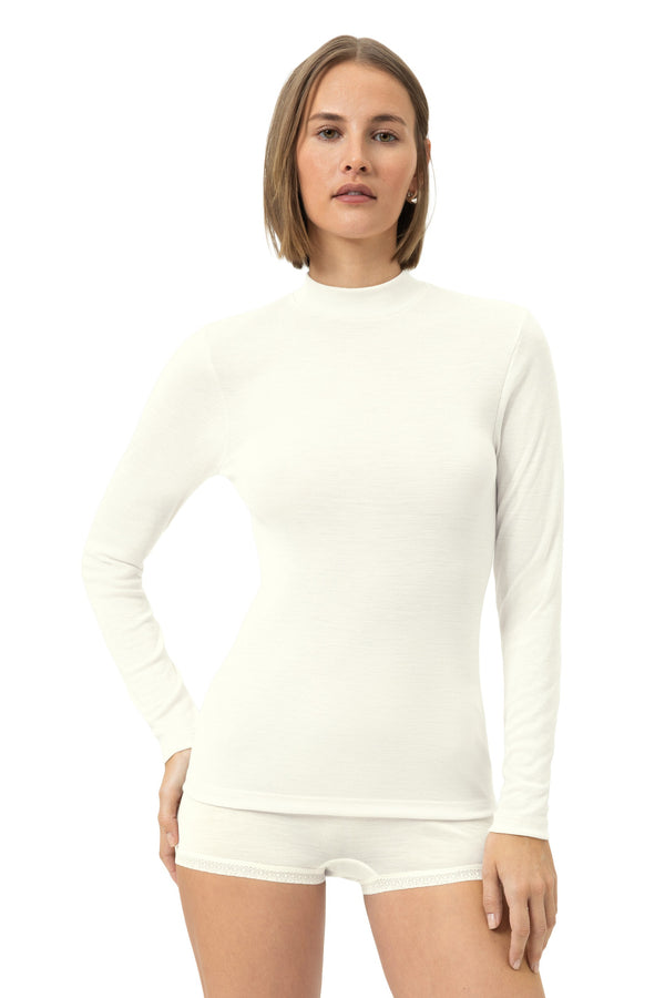 Mey Serie Wool&Silk T-shirt Long Sleeve