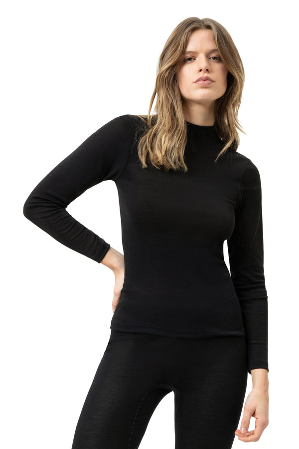 Mey Serie Wool&Silk T-shirt Long Sleeve