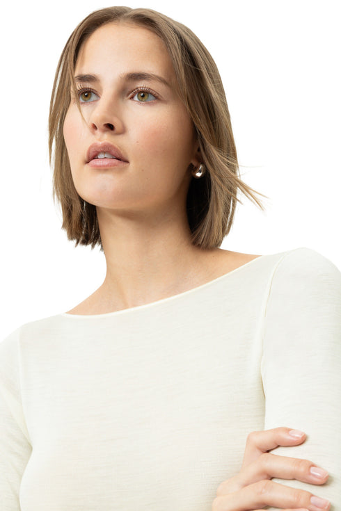 Mey Serie Wool&Silk T-shirt Long Sleeve