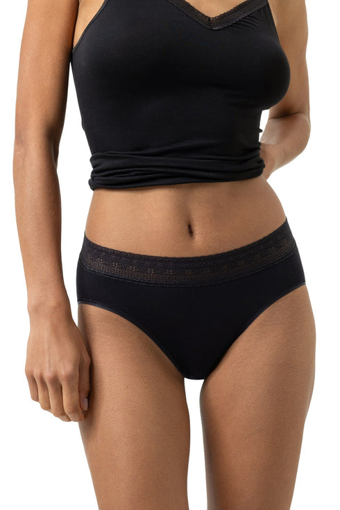 Mey Serie Modal Lace Waist Pants