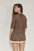Gottex Beach Life Robbie Crochet Collared Beach Top