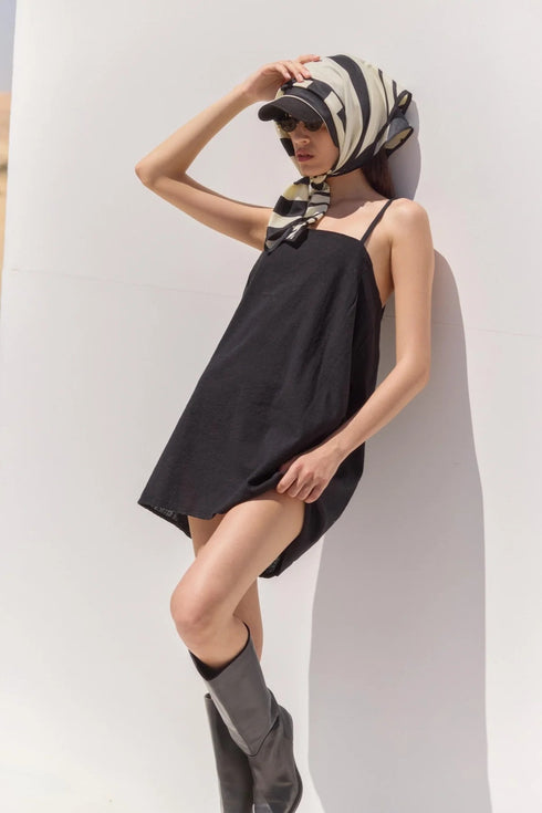 Gottex Beach Life Terra Square Neck Mini Dres