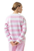 Mey Serie Streaked Lines T-shirt Long Sleeve