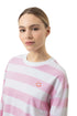 Mey Serie Streaked Lines T-shirt Long Sleeve