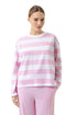 Mey Serie Streaked Lines T-shirt Long Sleeve