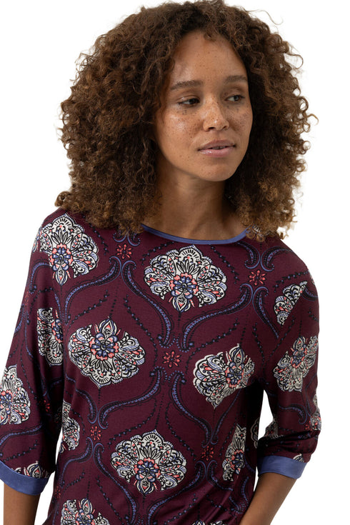 Mey Serie Mysterious Ornaments T-shirt 3/4 Sleeve