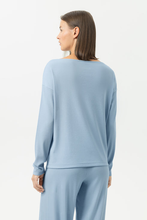 Mey Serie Casual Rib T-shirt Long Sleeve
