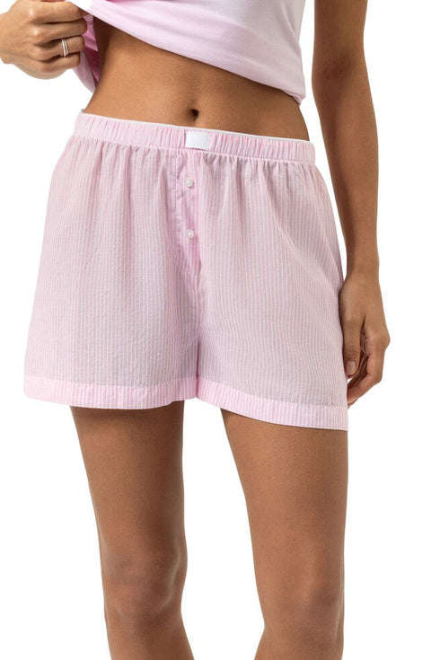 Mey Serie Cotton Stripes Short Pants