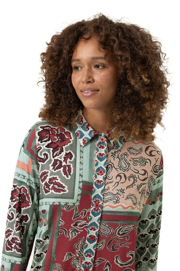 Mey Serie Mystical Maze Sleepshirt Long Sleeve