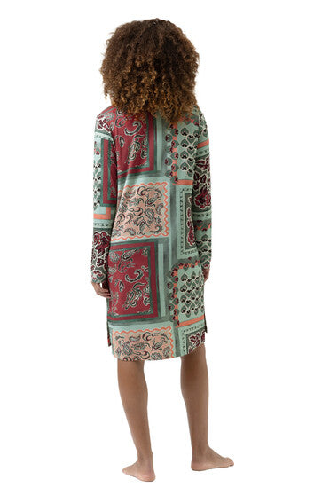 Mey Serie Mystical Maze Sleepshirt Long Sleeve