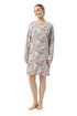 Mey Serie Flower Bed Sleepshirt Long Sleeve