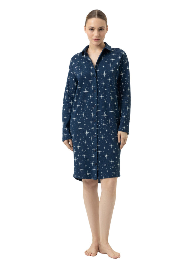 Mey Serie Polar Sky Sleepshirt Long Sleeve