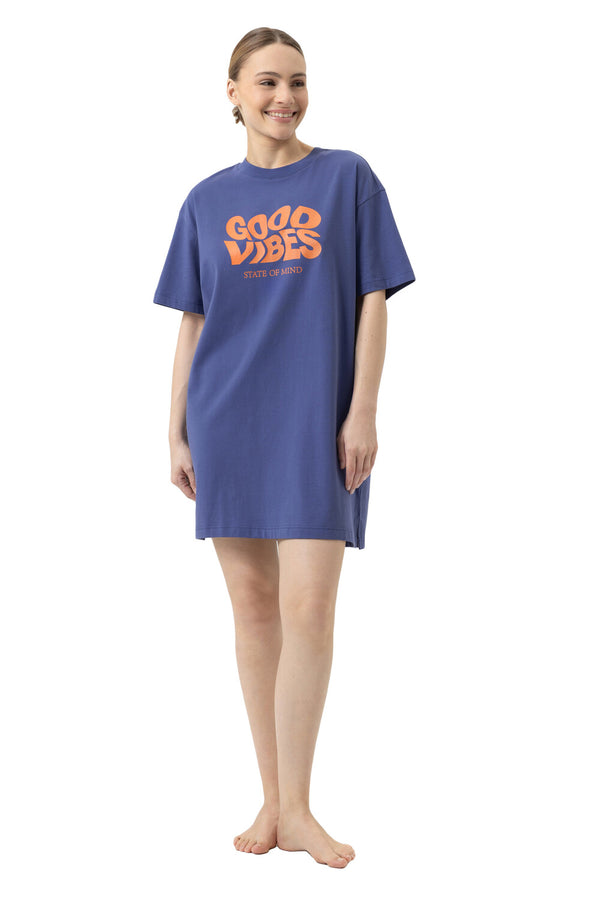 Mey Serie Solid Love Sleepshirt Short Sleeve