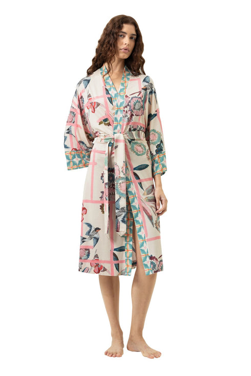 Mey Serie Fragmented Garden Kimono