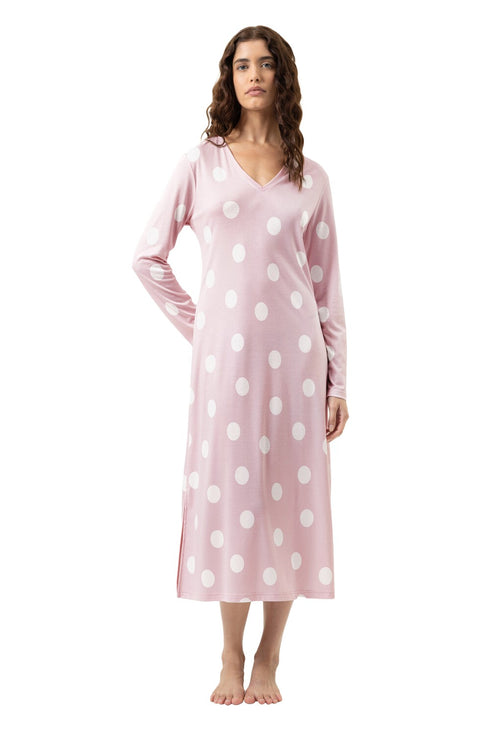 Mey Serie Pretty Dots Sleepshirt Long Sleeve