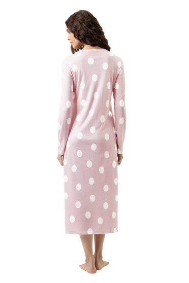 Mey Serie Pretty Dots Sleepshirt Long Sleeve