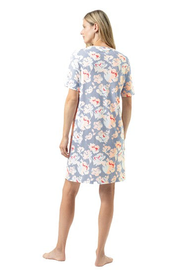 Mey Serie Petal Paradise Sleepshirt Short Sleeve