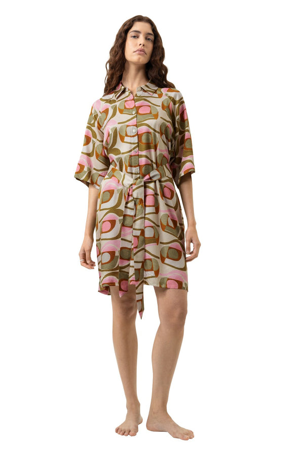 Mey Serie Nostalgic Geo Sleepshirt Short Sleeve