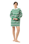 Mey Serie Touchline Stripes Sweatdress Long Sleeve