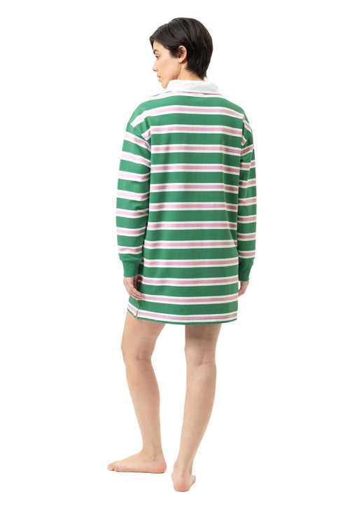 Mey Serie Touchline Stripes Sweatdress Long Sleeve