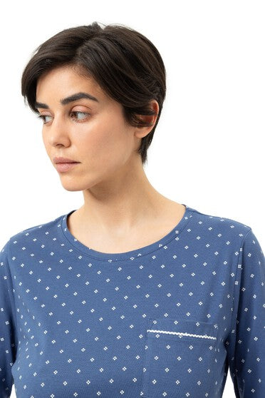 Mey Serie Polka Dreams Sleepshirt Long Sleeve