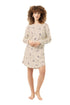 Mey Serie Winter Birds Sleepshirt Long Sleeve