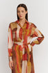 Shan Soie Maxi Shirt Dress