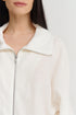 Shan Lina Linen Puffer Jacket