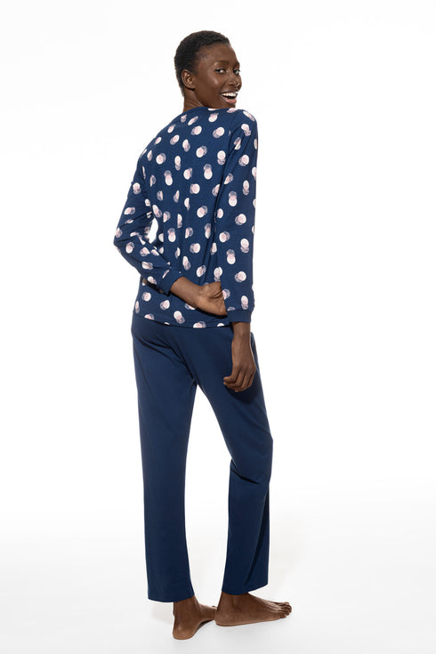 Mey Serie Scribbled Dots Pyjama Full Length