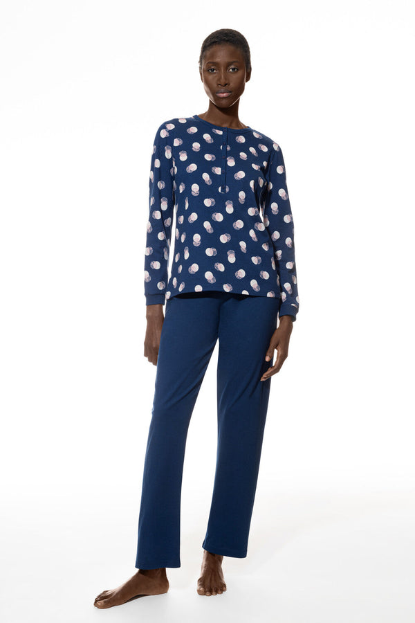 Mey Serie Scribbled Dots Pyjama Full Length