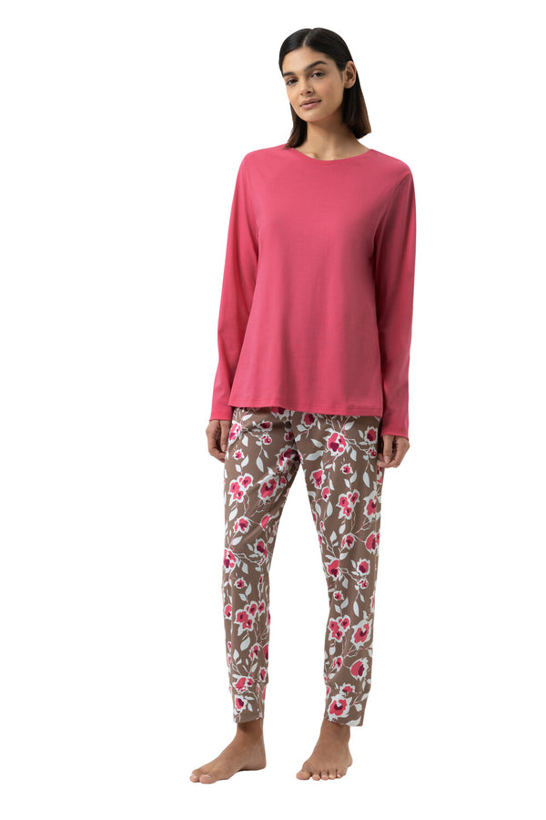 Mey Serie Eternal Roses Pyjama 7/8 Length, Long Sleeve