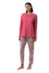 Mey Serie Eternal Roses Pyjama 7/8 Length, Long Sleeve