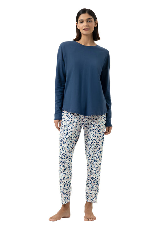 Mey Serie Soft Leo Pyjama 7/8 Length, Long Sleeve