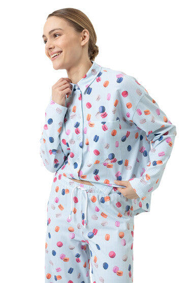 Mey Serie Flying Macarons Pyjama Full Length