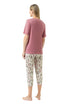 Mey Serie Botanic Garden Pyjama 3/4 Length, Short Sleeve