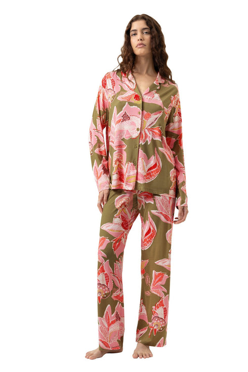 Mey Serie Flower Whirl Pyjama Full Length