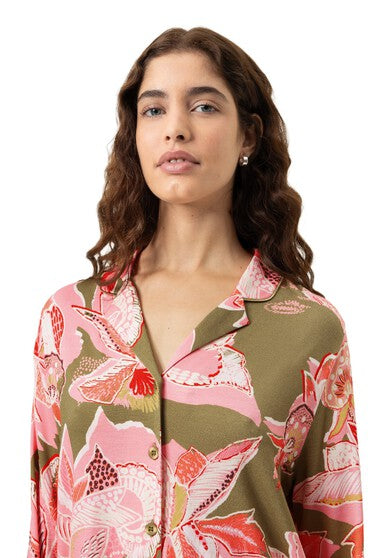 Mey Serie Flower Whirl Pyjama Full Length