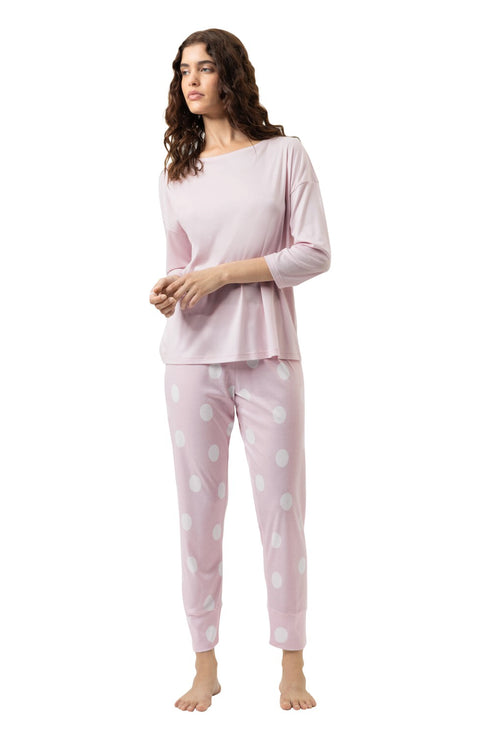 Mey Serie Pretty Dots Pyjama 7/8 Length, 3/4 Sleeve