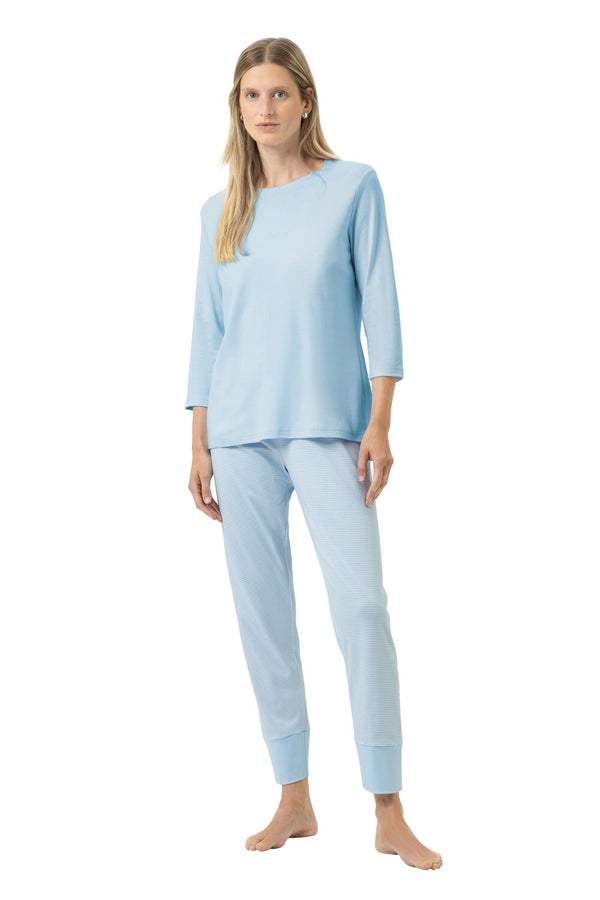 Mey Serie Simple Stripes Pyjama 7/8 Length, 3/4 Sleeve