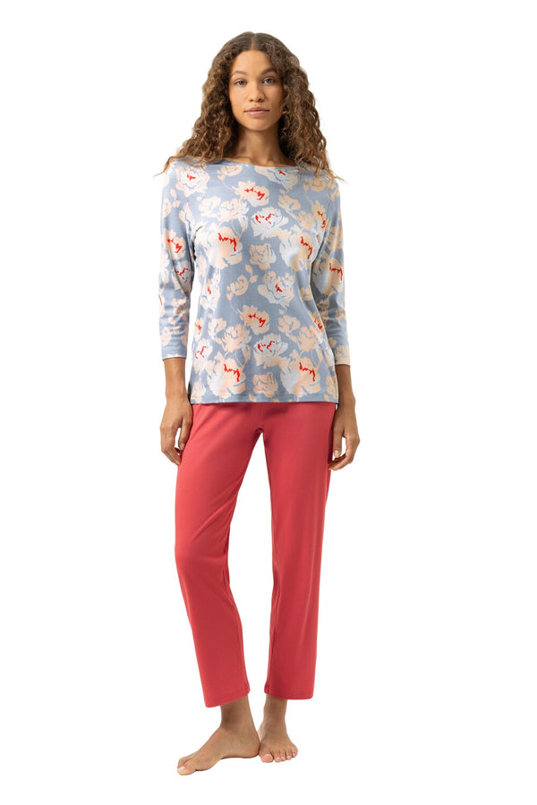 Mey Serie Petal Paradise Pyjama 7/8 Length, 3/4 Sleeve