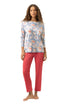 Mey Serie Petal Paradise Pyjama 7/8 Length, 3/4 Sleeve