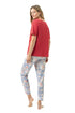 Mey Serie Petal Paradise Pyjama 7/8 Length, Short Sleeve