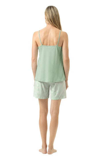 Mey Serie Daisy Delight Pyjama Short Pant, Short Sleeve