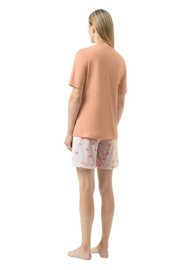 Mey Serie Grapefruit Bliss Pyjama Short Pant, Short Sleeve