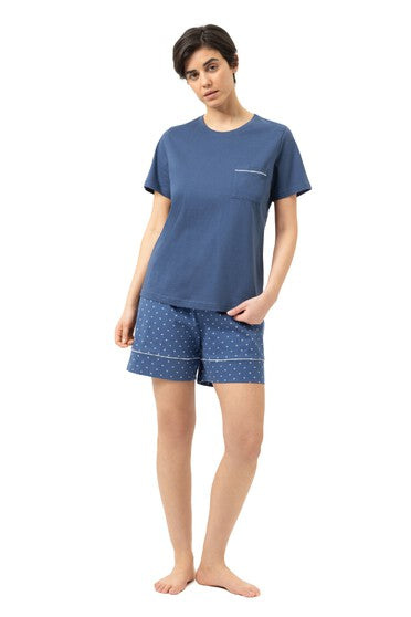 Mey Serie Polka Dreams Pyjama Short Pant, Short Sleeve
