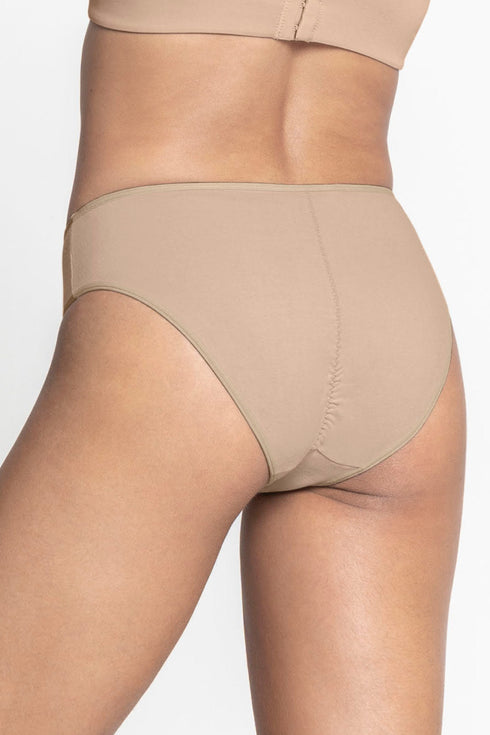 Leonisa 3-pack Stretch Cotton Mid-rise Bikini Panties