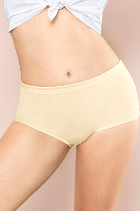 Leonisa 3-pack Stretch Cotton Comfy Boyshort Panties