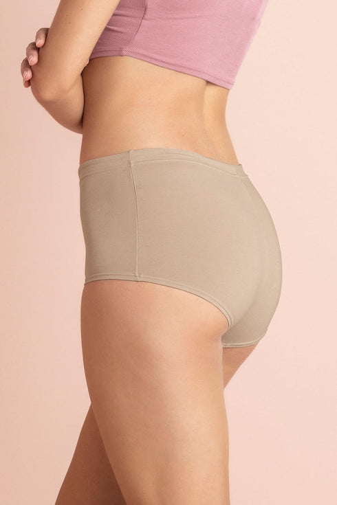 Leonisa 3-pack Stretch Cotton Comfy Boyshort Panties